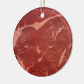 Ornement En Céramique Texture de viande (Gauche)