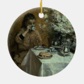 Ornement En Céramique Thé d'après-midi (Dos)