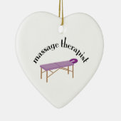 Ornement En Céramique Thérapeute de massage (Droite)