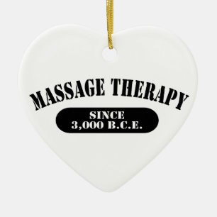 Ornement En Céramique Thérapie de Massage Depuis 3 000 A.C.