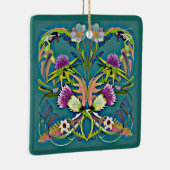 Ornement En Céramique Thistle and bee ornament (Droite)