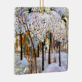 Ornement En Céramique Thomson - Neige en octobre (Droite)
