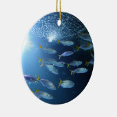 Ornement En Céramique Thon de truite saumonnée (Droite)