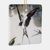 Ornement En Céramique Thumbelina par W Heath Robinson (Droite)