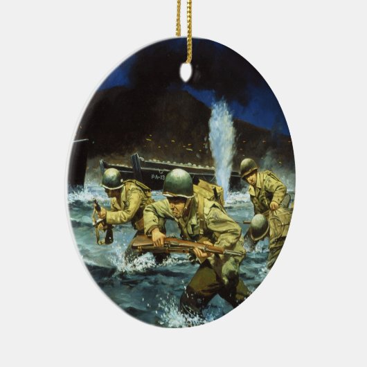 Ornement En Céramique Tip of the Avalanche by Keith Rocco (Droite)