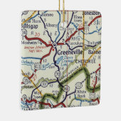 Ornement En Céramique TN de Greeneville (Droite)