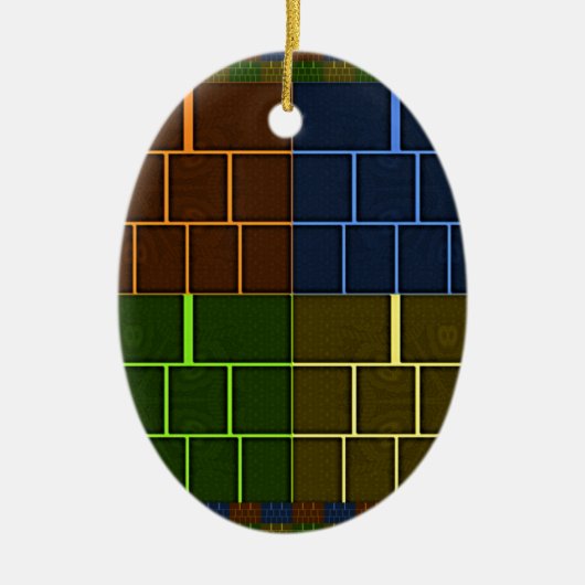 Ornement En Céramique Toile murale (Devant)