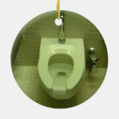 Ornement En Céramique Toilette de robinet d'orteil (Dos)