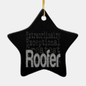 Ornement En Céramique Toit Extraordinaire (Dos)