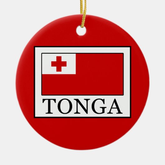 Ornement En Céramique Tonga (Devant)