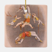 Ornement En Céramique TOP Acrobat à la Chambre (Dos)