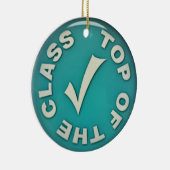 Ornement En Céramique Top De La Classe (Droite)