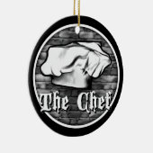 Ornement En Céramique Toque de chef (Droite)