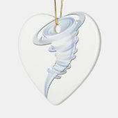 Ornement En Céramique Tornade (Gauche)