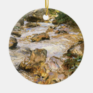 Ornement En Céramique Torrent du Tyrol par John Singer Sargent