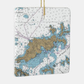 Ornement En Céramique Tortola (Droite)