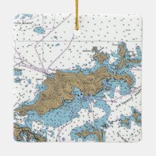 Ornement En Céramique Tortola