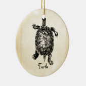 Ornement En Céramique TORTUE vintage (Droite)