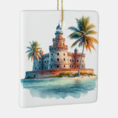 Ornement En Céramique Tortugas sèche Tortugas National Park Turtle (Droite)