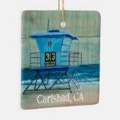 Ornement En Céramique Tour 33 Carlsbad, CA (Droite)