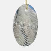 Ornement En Céramique Tour d'Aqua de Chicago (Droite)