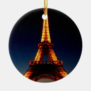 Ornement En Céramique Tour Eiffel à Paris