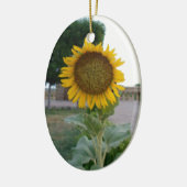 Ornement En Céramique Tournesol (Gauche)