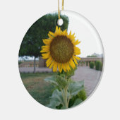 Ornement En Céramique Tournesol (Gauche)