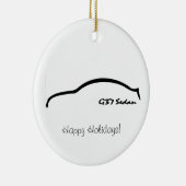 Ornement En Céramique Traçage de noir de la berline G37 (Droite)