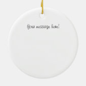 Ornement En Céramique Traçage de noir de la berline G37 (Dos)