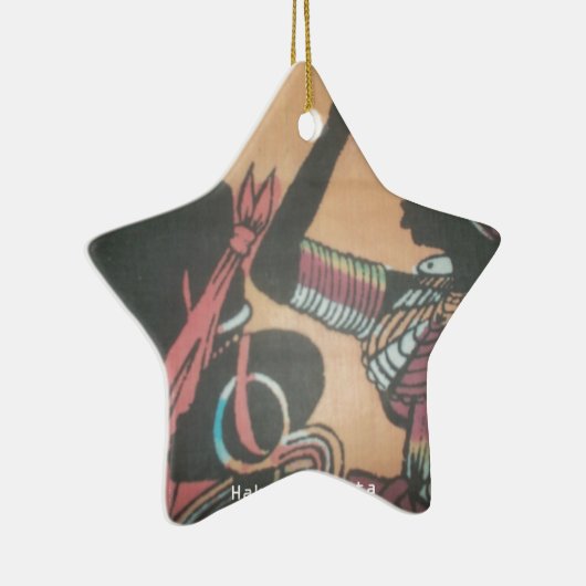 Ornement En Céramique Tradition et culture Masaï Design Motif d'art (Droite)