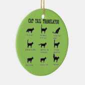 ORNEMENT EN CÉRAMIQUE TRADUCTEUR TAIL CAT (Droite)