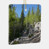 Ornement En Céramique Trail to Alberta Falls (Droite)