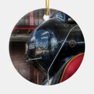 Ornement En Céramique Train - 611 - nanowatt - classe de J - vapeur