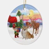 Ornement En Céramique Traite pour Poméranie (Gauche)