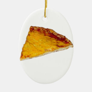Ornement En Céramique Tranche de pizza