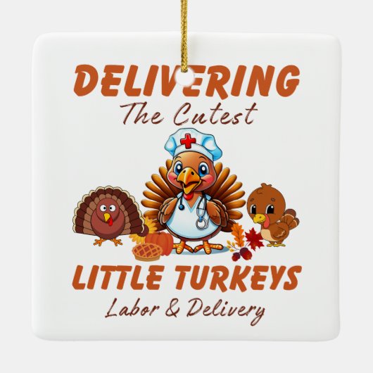 Ornement En Céramique Travail et prestation Don d'action de grâces pour (Dos)