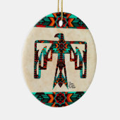 Ornement en céramique tribal Thunderbird (Droite)
