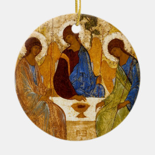 Ornement En Céramique Trinité de Rublev au Tableau