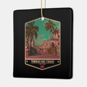 Ornement En Céramique Trinité-et-Tobago (Gauche)