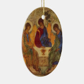 Ornement En Céramique Trinity Rublev à la table (Droite)