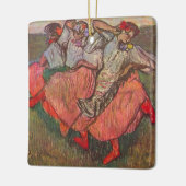 Ornement En Céramique Trois Danseurs russes par Edgar Degas (Gauche)