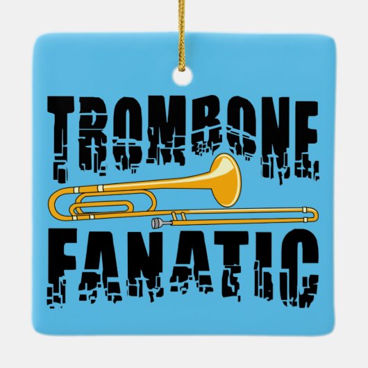 Ornement En Céramique Trombone (Dos)