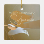 Ornement En Céramique Trompettes anges (Dos)