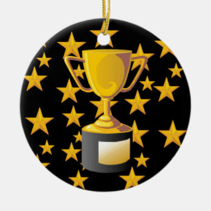 ORNEMENT EN CÉRAMIQUE TROPHIES