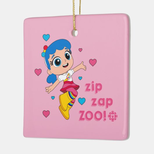 Ornement En Céramique True - Zip Zap Zoo (Gauche)