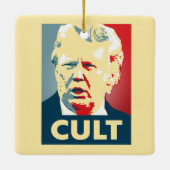 Ornement En Céramique Trump Cult (Dos)