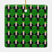 Ornement En Céramique Trump Minis (Dos)