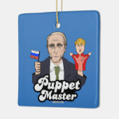 Ornement En Céramique Trump Puppet Master - Vladimir Poutine (Gauche)