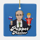 Ornement En Céramique Trump Puppet Master - Vladimir Poutine (Dos)